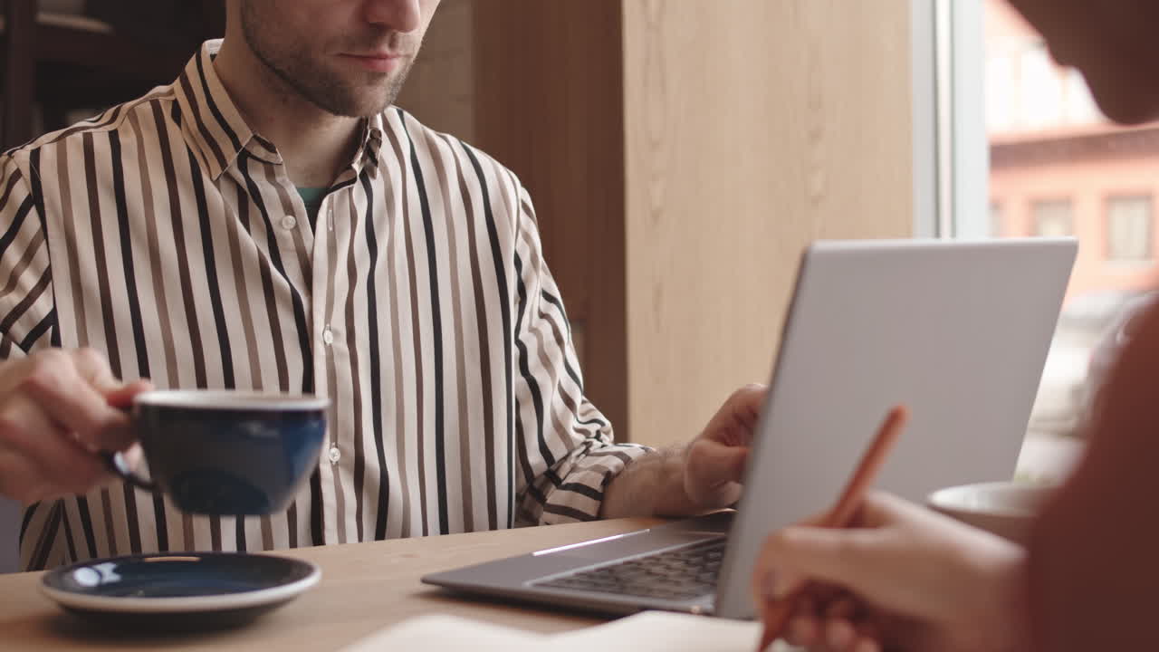 People Working in Restaurant