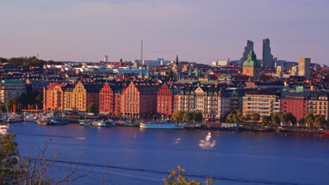 a tour through sweden's capital stockholm on a beautiful day.