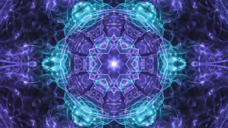 patrón de kaleidoscopio abstracto