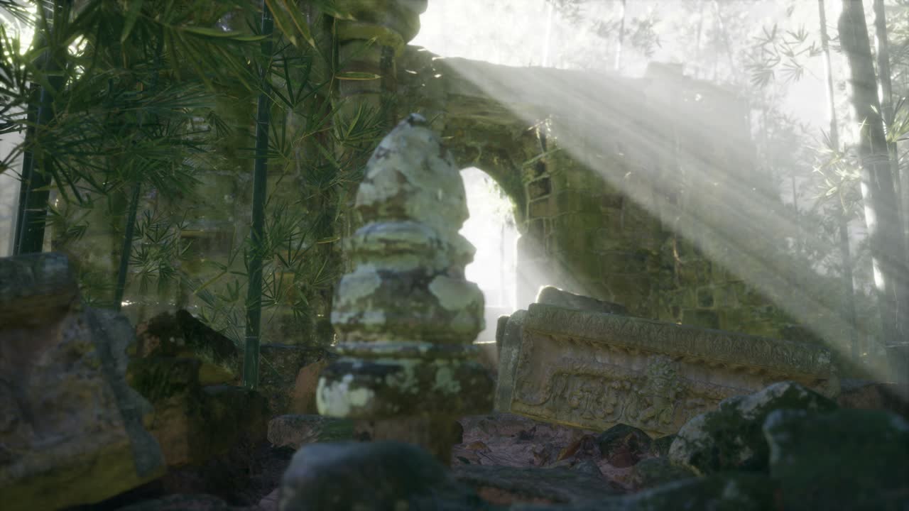 ⁇ 보디아 앙코르 와트 지역에 있는 유명한 사원의 유적