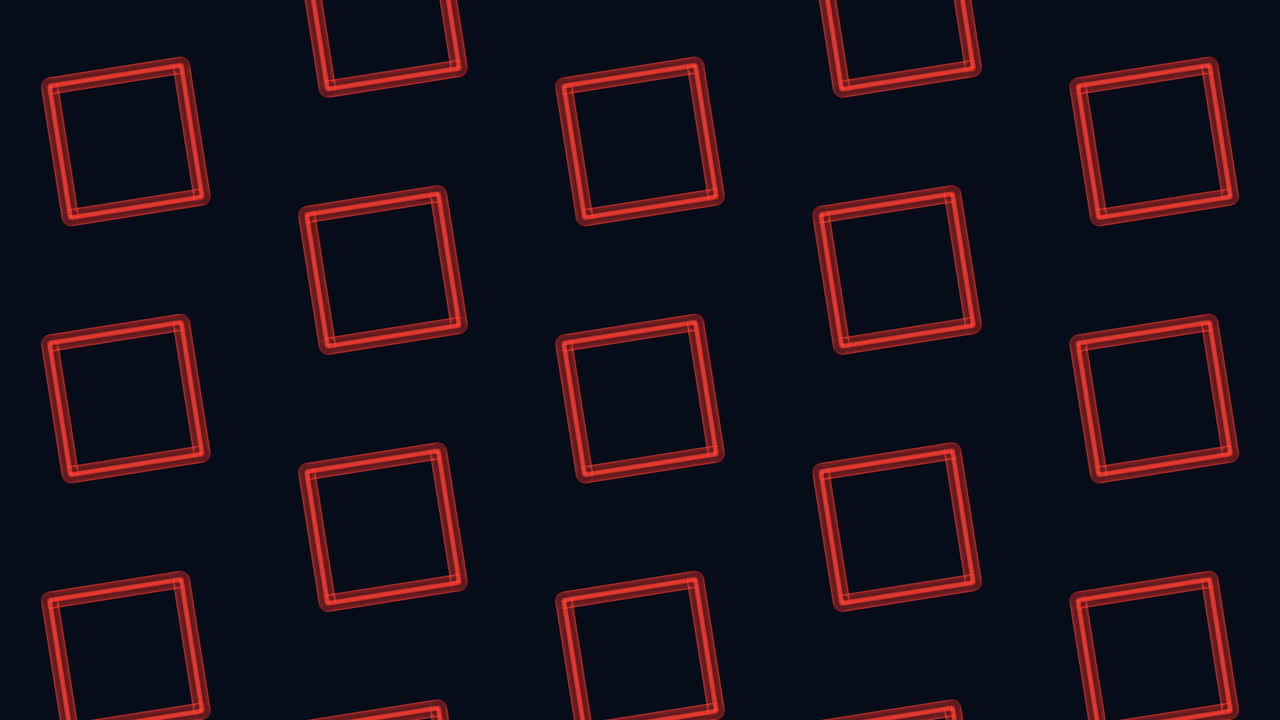 검정 그라데이션의 행에 있는 플랫 큐브 패턴