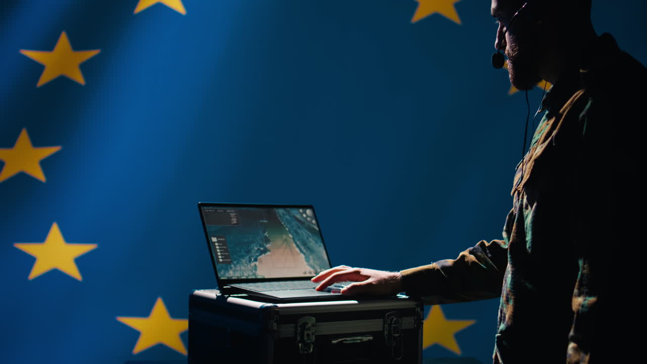 L'agente della divisione di controspionaggio dell'UE mantiene la superiorità nello spazio aereo