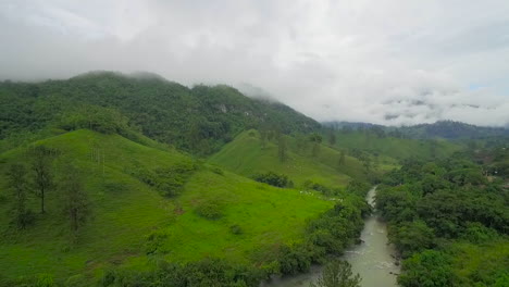 An-aerial-over-the-Semuc-Champey-river-in-Guatemala-3