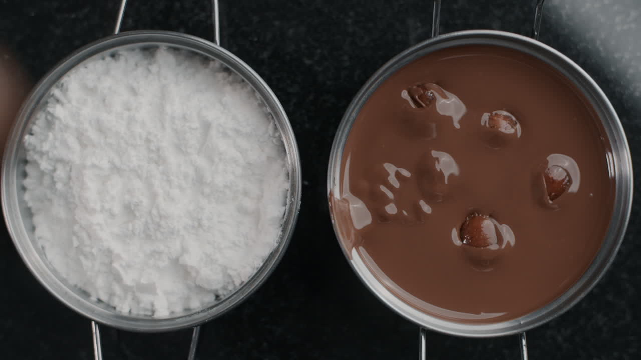 Chocolate Truffle Making Process