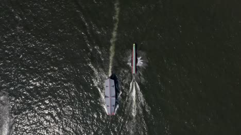 Aerial-View-of-Bangkok-Express-Ferry