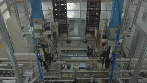 advanced industrial equipment and machinery automotive engine part inspection in a modern manufacturing facility