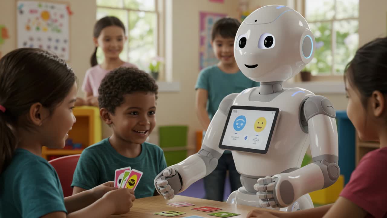 Engaging Learning Experience with a Humanoid Robot in Classroom Setting, Fostering Interaction and Fun Through Educational Games with Children