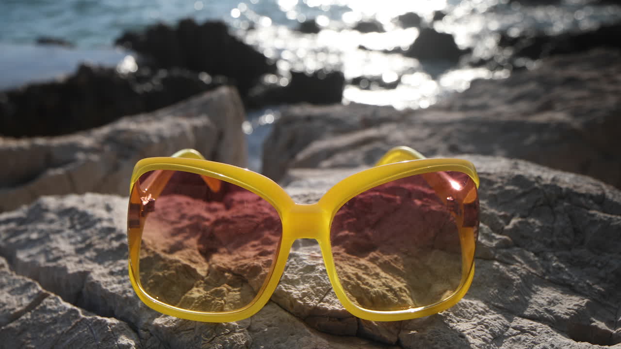 желтые солнцезащитные очки 4k 00