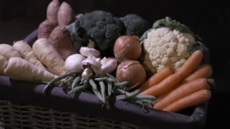 fresh seasonal vegetables