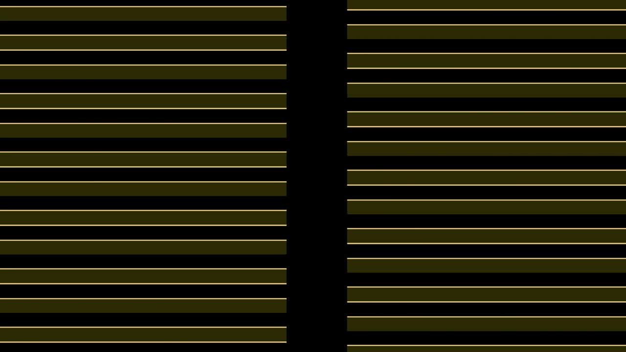 교차된 색의 줄무로 구성된 애니메이션입니다.