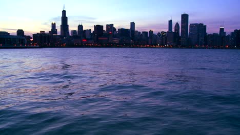 Die-Stadt-Chicago-In-Der-Dämmerung-1