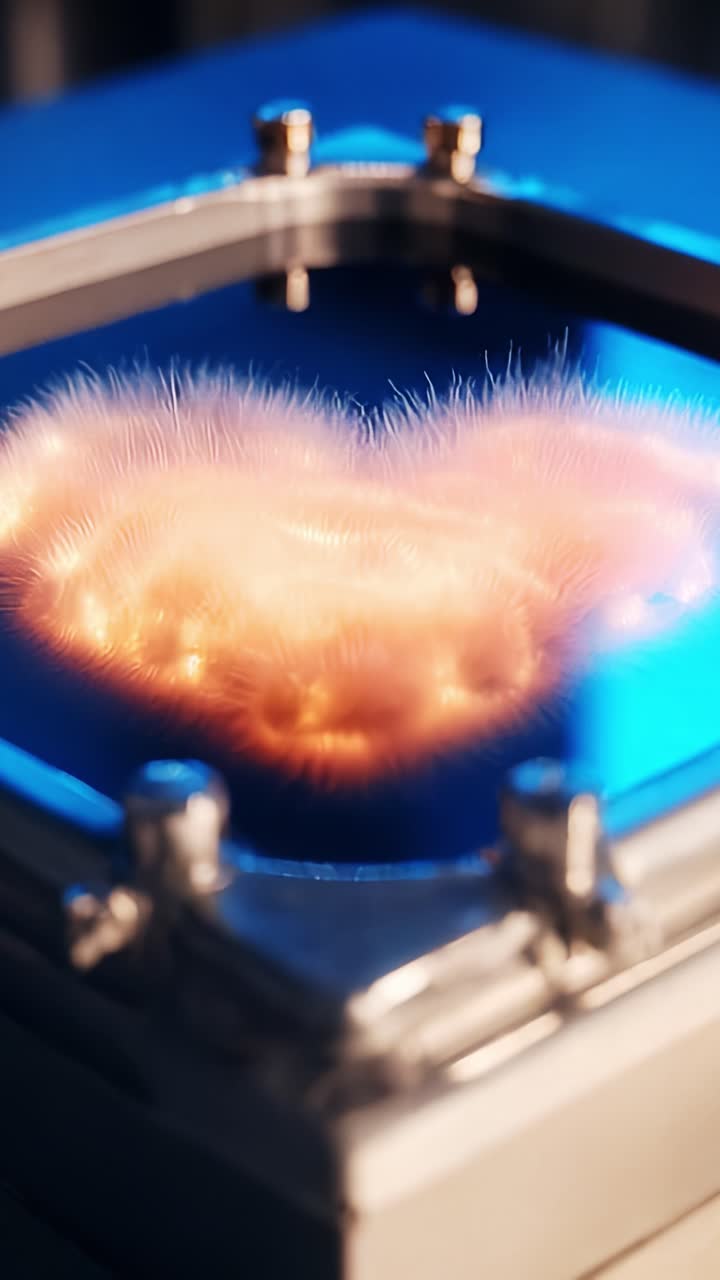 Een boeiende visuele reis: van levendige patronen tot een rustig oppervlak - Transformatieve effecten in vloeistofdynamica verkennen, vastgelegd in verbluffend detail