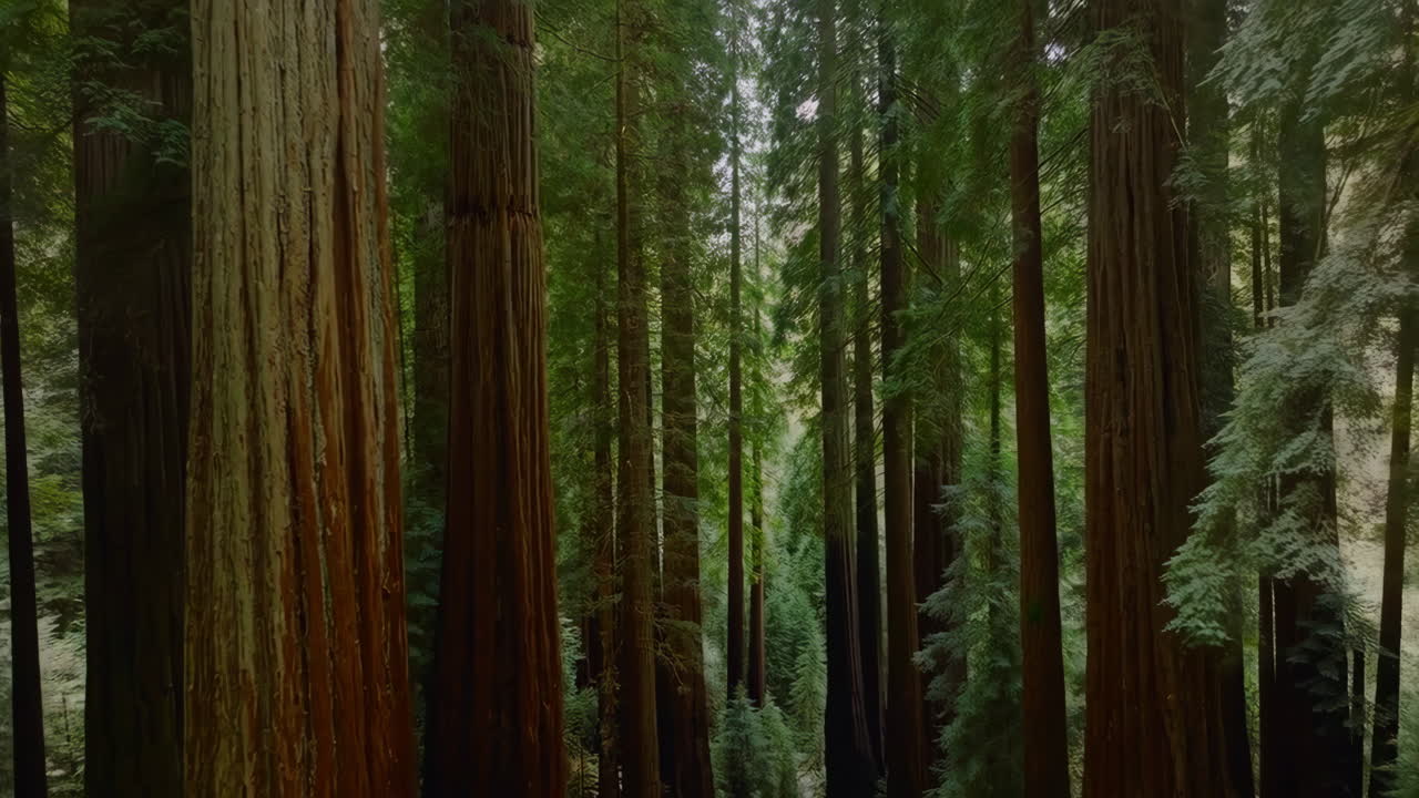 Towering Redwood Forest
