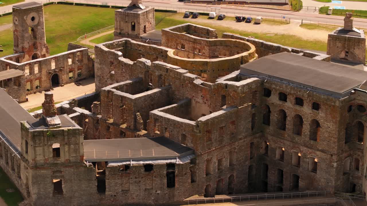 viejos palacios y castillos históricos de polonia con nuestras impresionantes tomas de video de drones