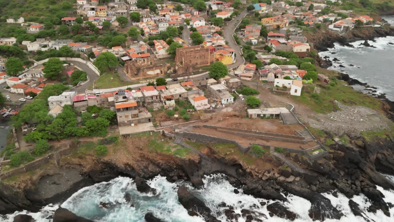 Entdeckte Stadt Cidade Velha auf der Insel Santiago, Kap Verde, Westafrika