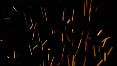 superposición de efecto de brasa ardiente, vfx