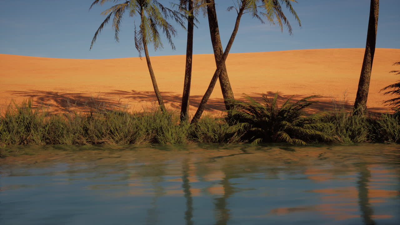 пальмы, окружающие газированную воду