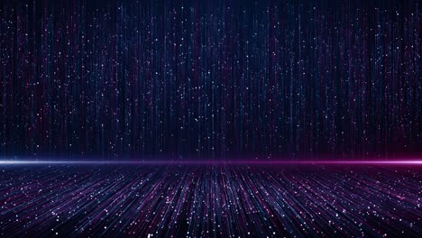 particles blue pink event game trailer titles cinematic concert stage background loop