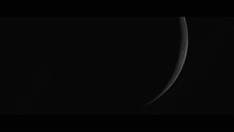 moon viewed from space