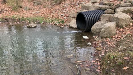 storm drain run off   culvert