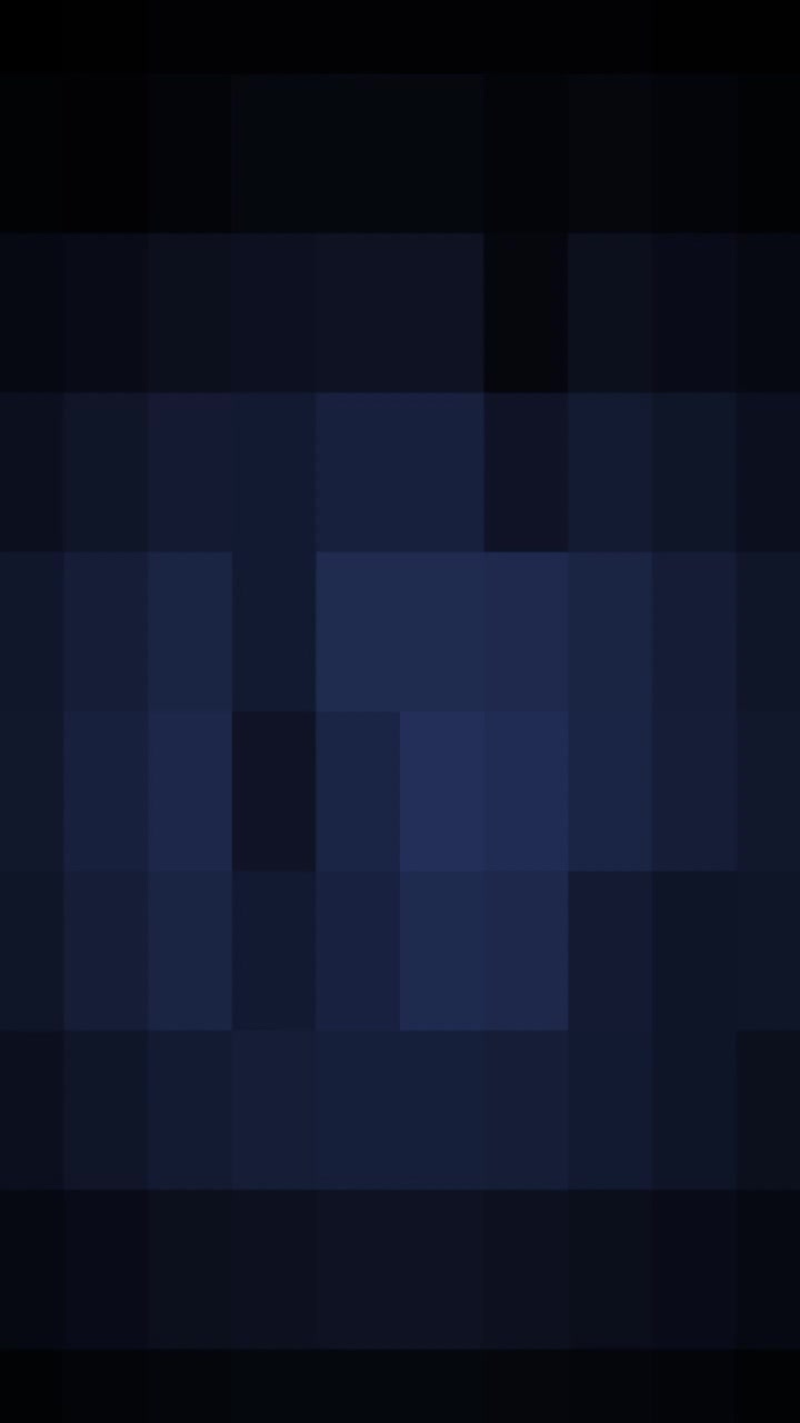 Geometric Blue and White Pixel Transition Background