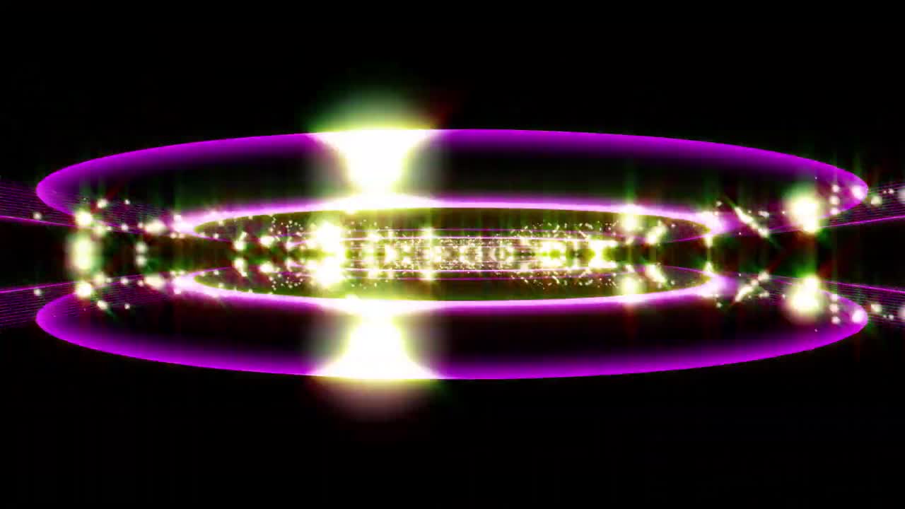 Sfondo VJ Loop con effetti di particelle.
