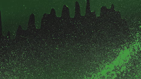 colorful paint splatter background for web design or creative projects