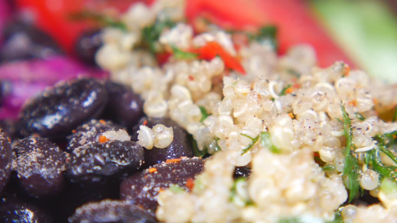 Quinoa and Black Bean Salad