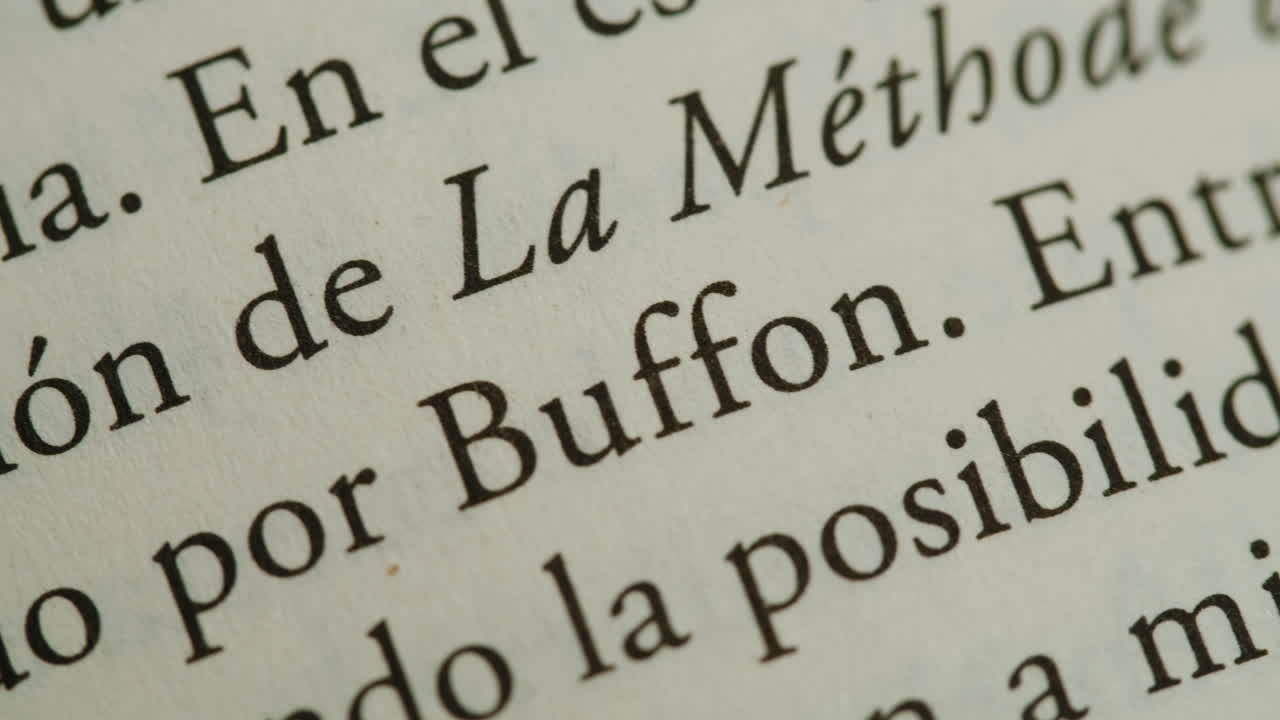 Close-up of book pages