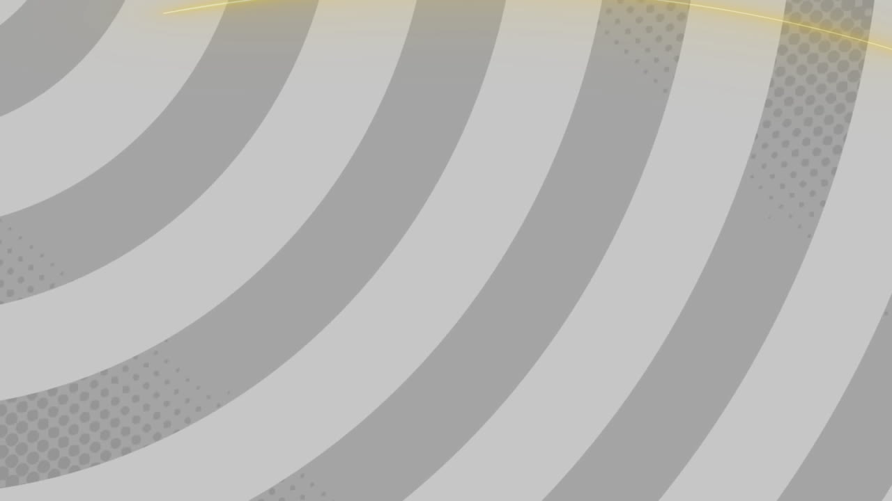 원활한 루프로 회전하는 회색 원의 애니메이션