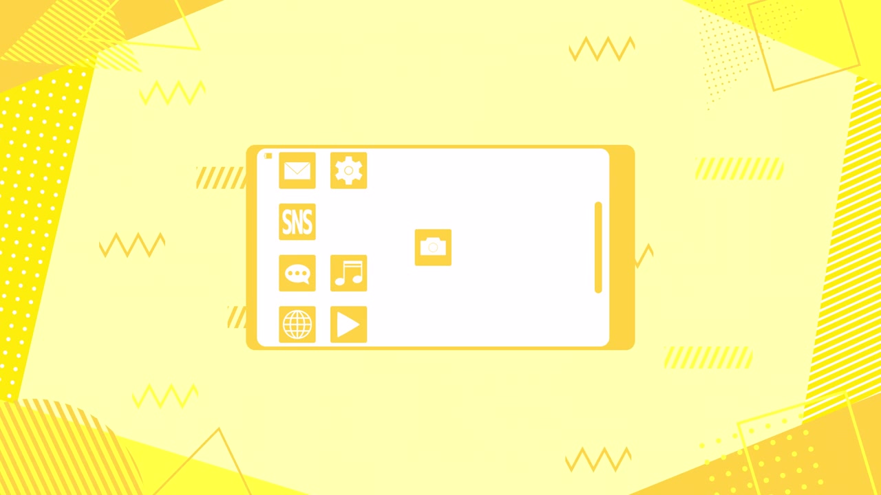 Mobile Phone Interface with Apps
