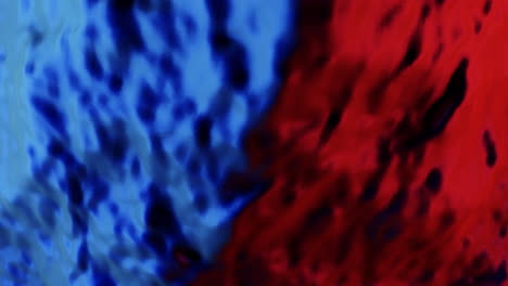 abstract blue and red blend