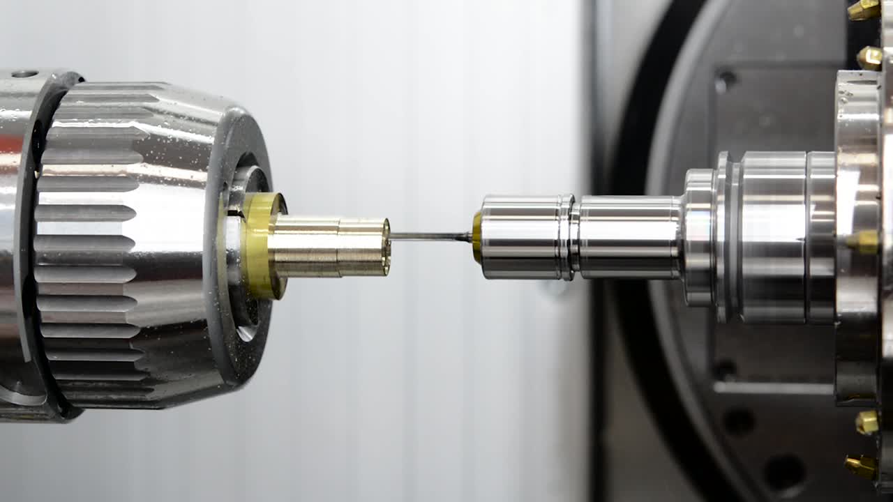 5축 cnc 공작 기계의 고정밀 드릴링