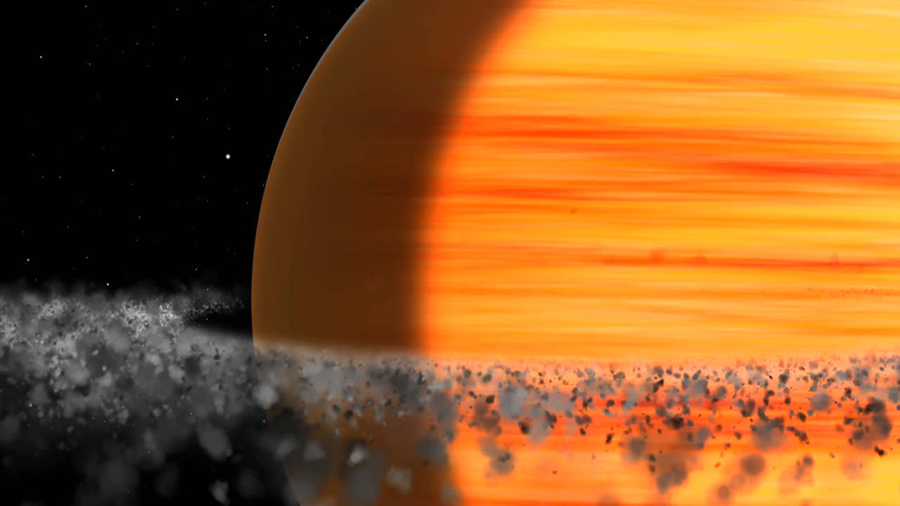 태양계에서 태양의 클로즈업