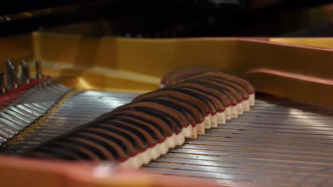 inside of a grand piano