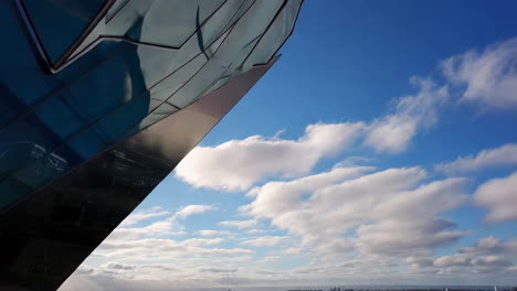 modern building with a spectacular view