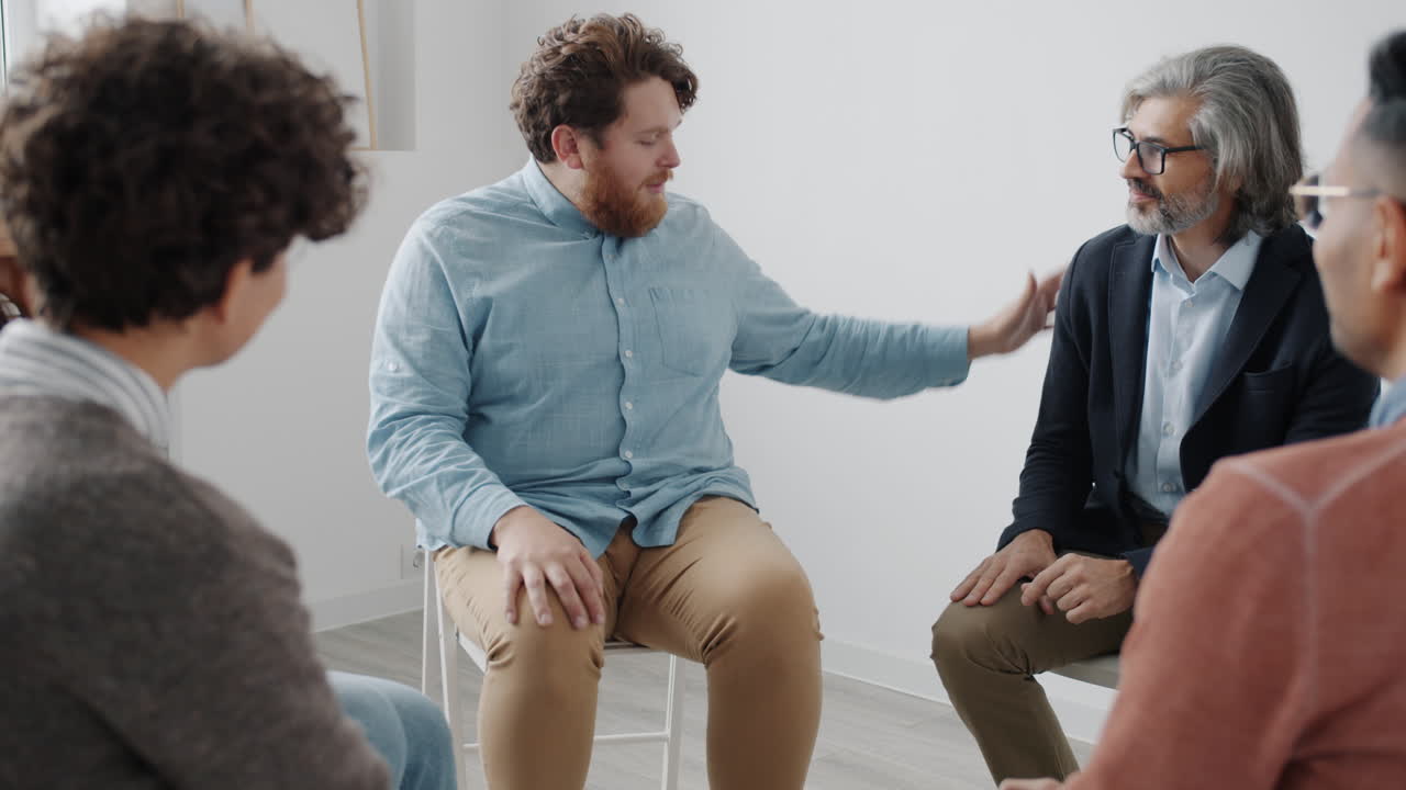 sesión del grupo de apoyo