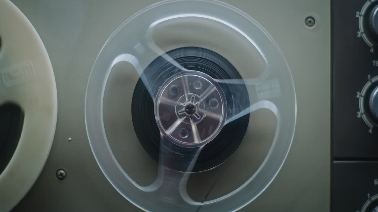 grabadora de cinta de rollo a rollo de época