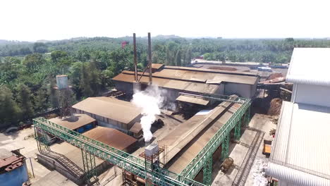 antena - fábrica de aceite de palma de malasia