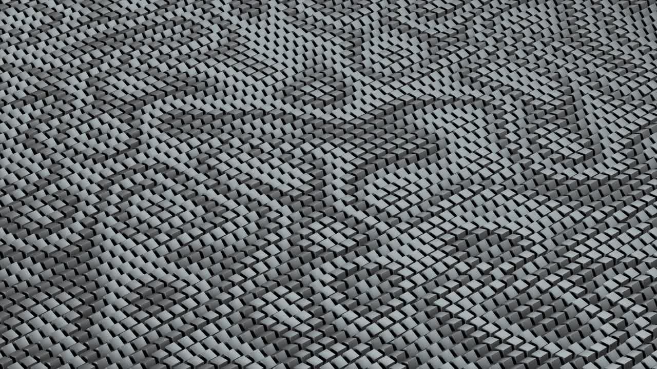 다채로운 파동하는 큐브 루프