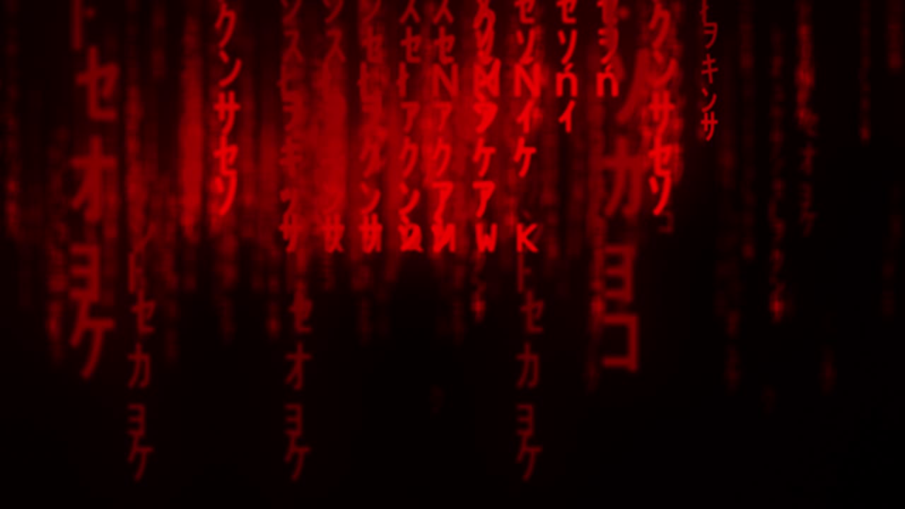 metaverso - matriz código binario zoom partículas patio de recreo stock video usa, resolución 4k, resumen, animación - imagen en movimiento, código binario