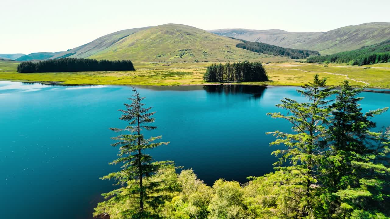 Scenic Lake and Mountain Landscape