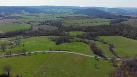 a scenic highway through the countryside