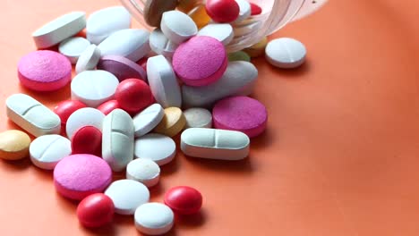 assorted pills and tablets