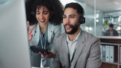 Callcenter,-Schulung-Und-Lernen-Im-Büro