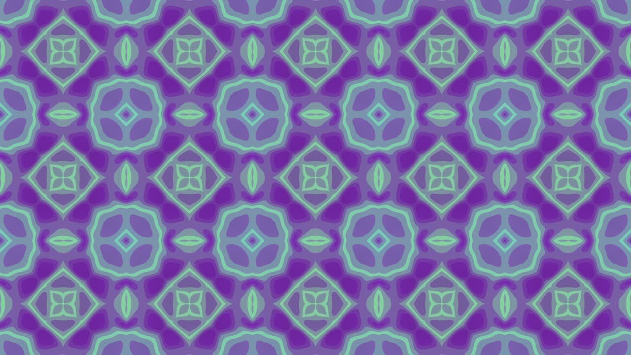 Abstract multicolor animated mosaic background. Simple seamless looped motion graphic pattern