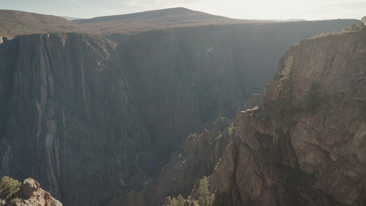 Scenic View of Black Canyon of the Gunnison