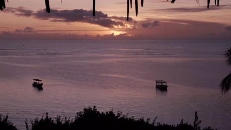 Sonnenuntergang-Am-Meer-Eingefangen