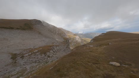 Rusia,-Montañas-Caucásicas,-Montaña-Oshten