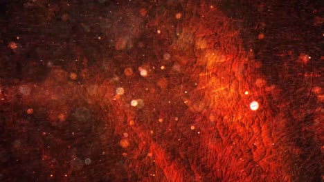 partículas de polvo de tormenta de arena que fluyen sobre la textura de la pared de roca - animación de fondo de movimiento de bucle sin costuras de 4k